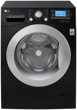 LG FH495BDN8 12KG 1400 Spin Washing Machine - Black.
